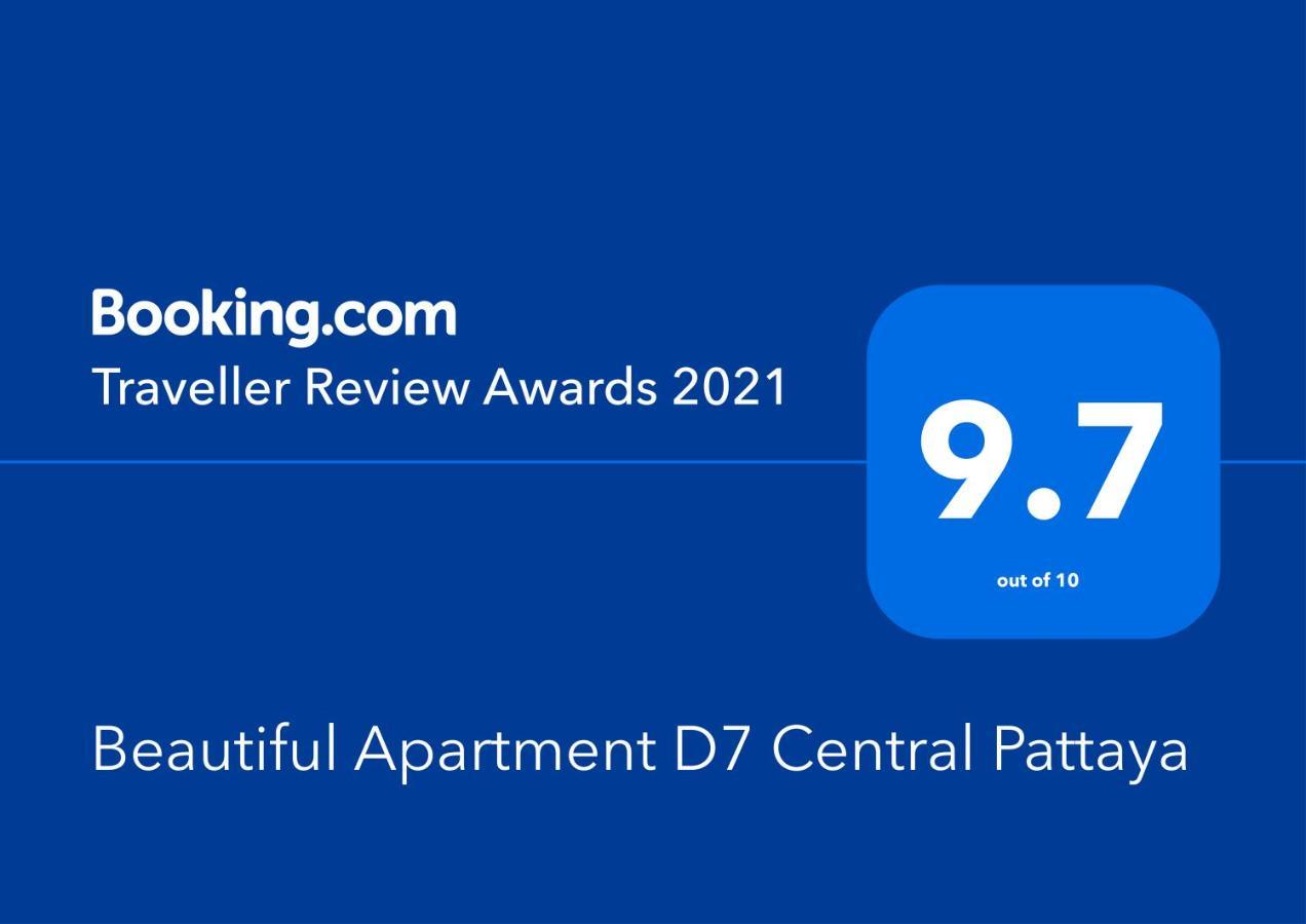 Beautiful Apartment D7 Central Pattaja Kültér fotó